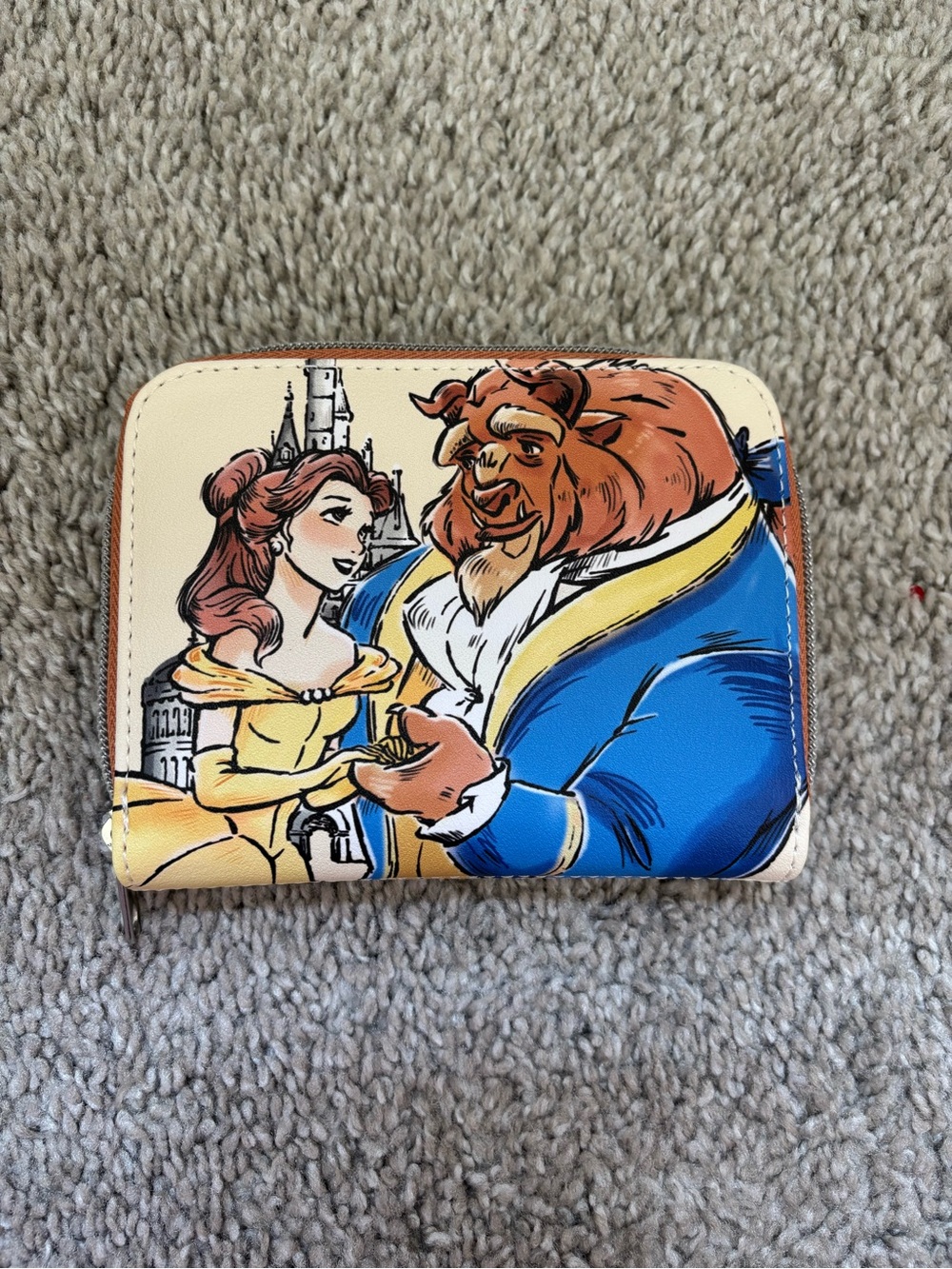 Loungefly Beauty and the Beast Backpack and matching wallet - Picture 8 of 10